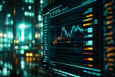 Graphique montrant la croissance d'un fonds d'urgence au fil du temps